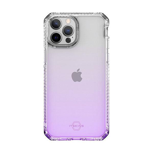 Itskins Hybrid Ombre iPhone 13 Pro Max Cover - Light Purple - Tashqila Itskins Hybrid Ombre iPhone 13 Pro Max Cover - Light Purple - Tashqila